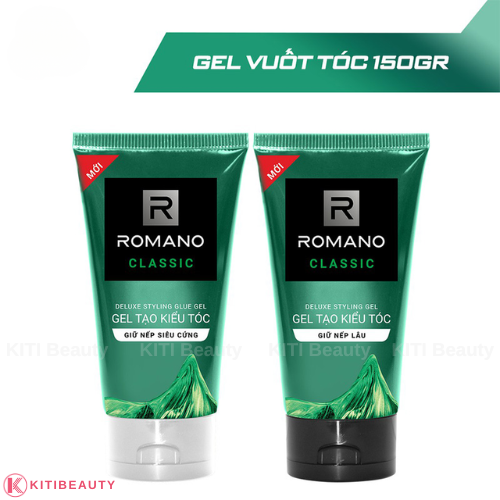 Gel vuốt tóc Romano Classic 150g